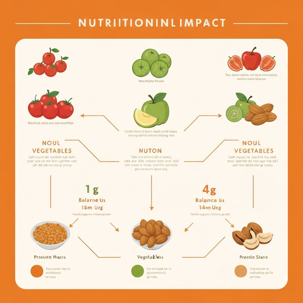 Nutritional impact visualization